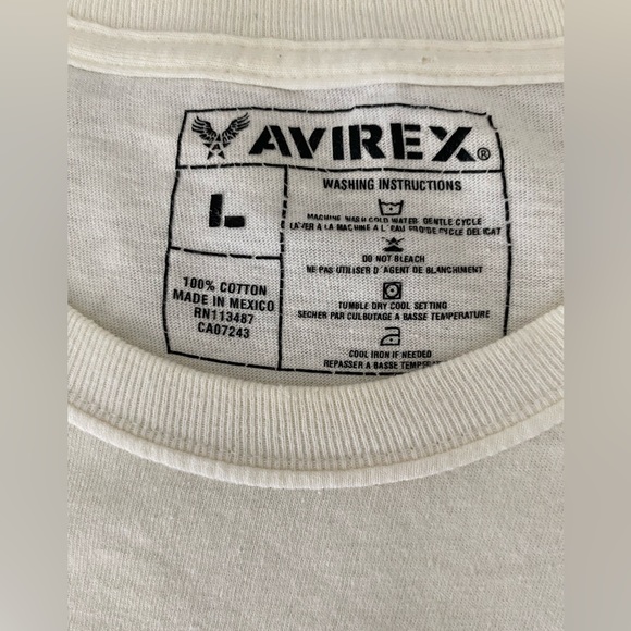 AVIREX “Heart Queen” large printed graphic tshirt - Picture 4 of 6